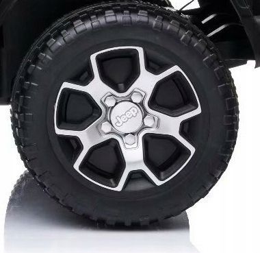 Авто ПОДАРУНОК на акумуляторі JEEP Wrangler 4x4 140W EVA шкіра пульт чорний 17553583910 фото