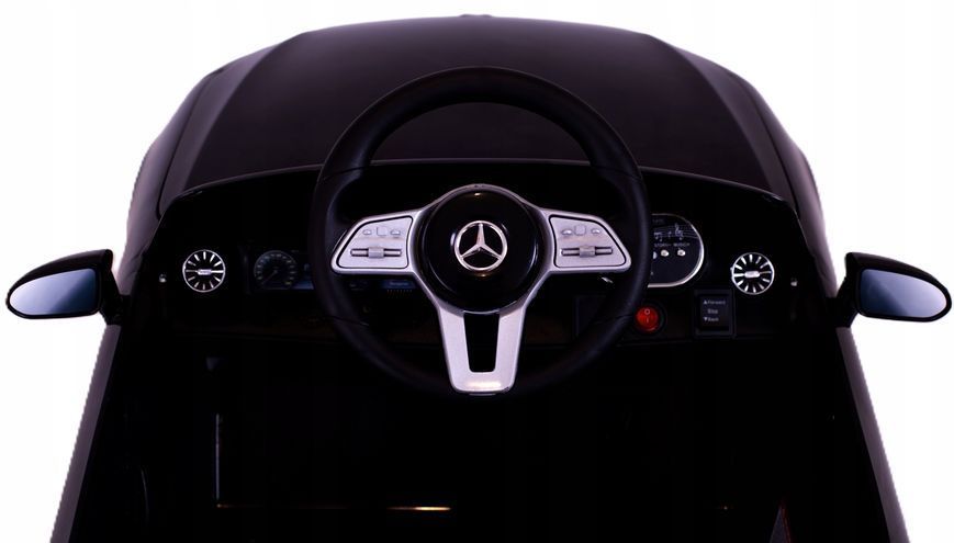 Авто на акумуляторі пульт шкіра EVA автомобіль дитячий MERCEDES CLS350 чорний 18022792207 фото