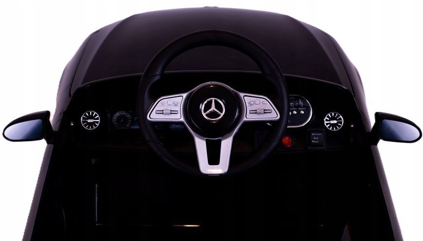 Авто на акумуляторі пульт шкіра EVA автомобіль дитячий MERCEDES CLS350 чорний 18031210610 фото