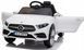 Авто на акумуляторі пульт шкіра EVA автомобіль дитячий MERCEDES CLS350 білий 18031993775 фото 8