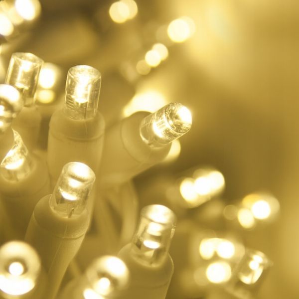 Лампочки LED 500 Світлова завіса Бурульки ВУЛИЧНІ Гірлянда теплий білий 17977711013 фото