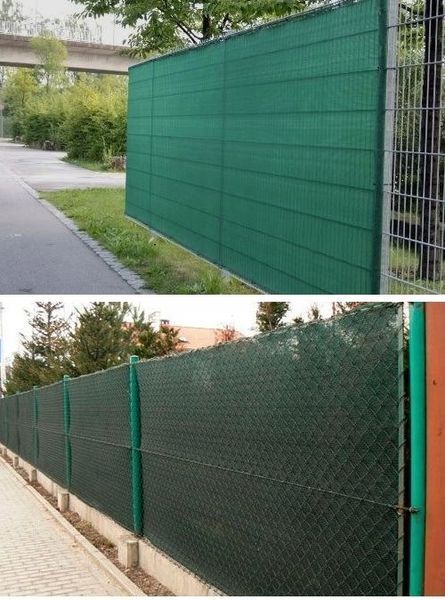 Сітка затіняюча 90% 1,5x25 маскуючий захист мат на паркан огорожу UV 17988568534 фото