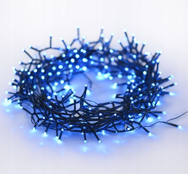 Лампочки Ялинкові 300LED Вогники Різдвяні Гірлянда Світлова синій 17978689196 фото